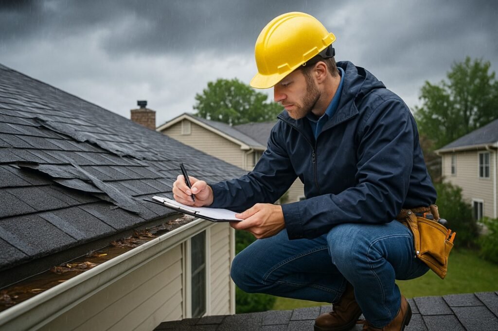 Storm Damage Roof Repair