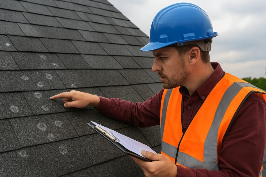 Hail Damage Roof Inspection